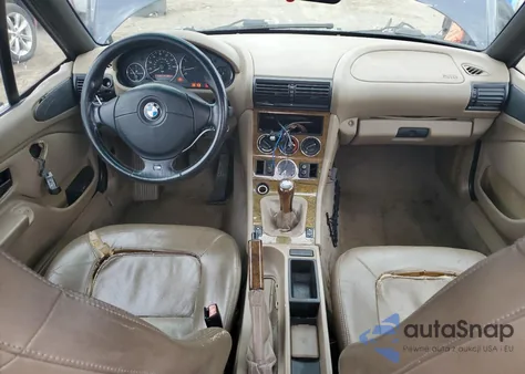 2000 BMW Z3 2.3 из США, поврежденный, VIN 4USCH934XYLF86237